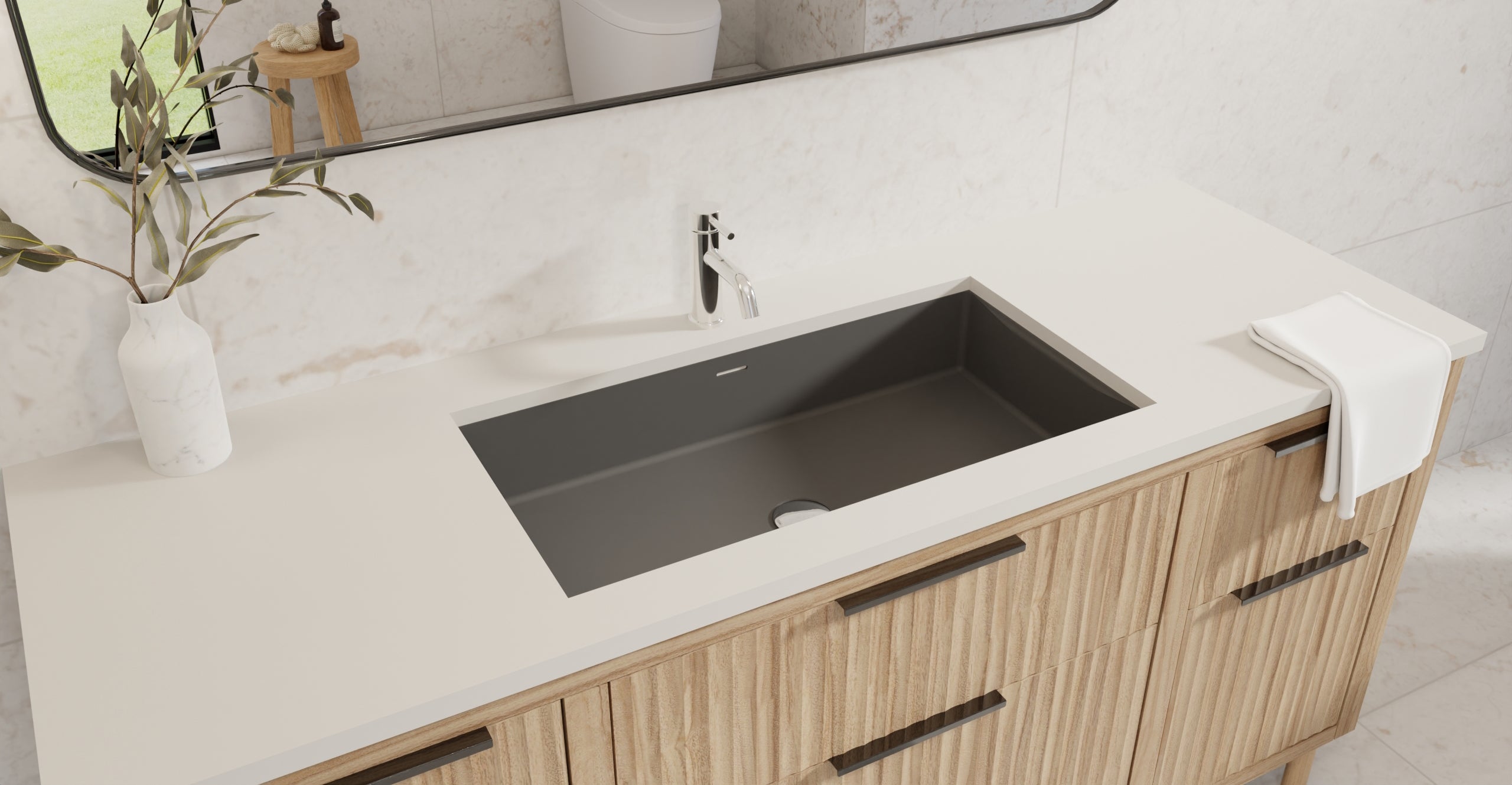 Undermount Sink UB-05-L-BLK