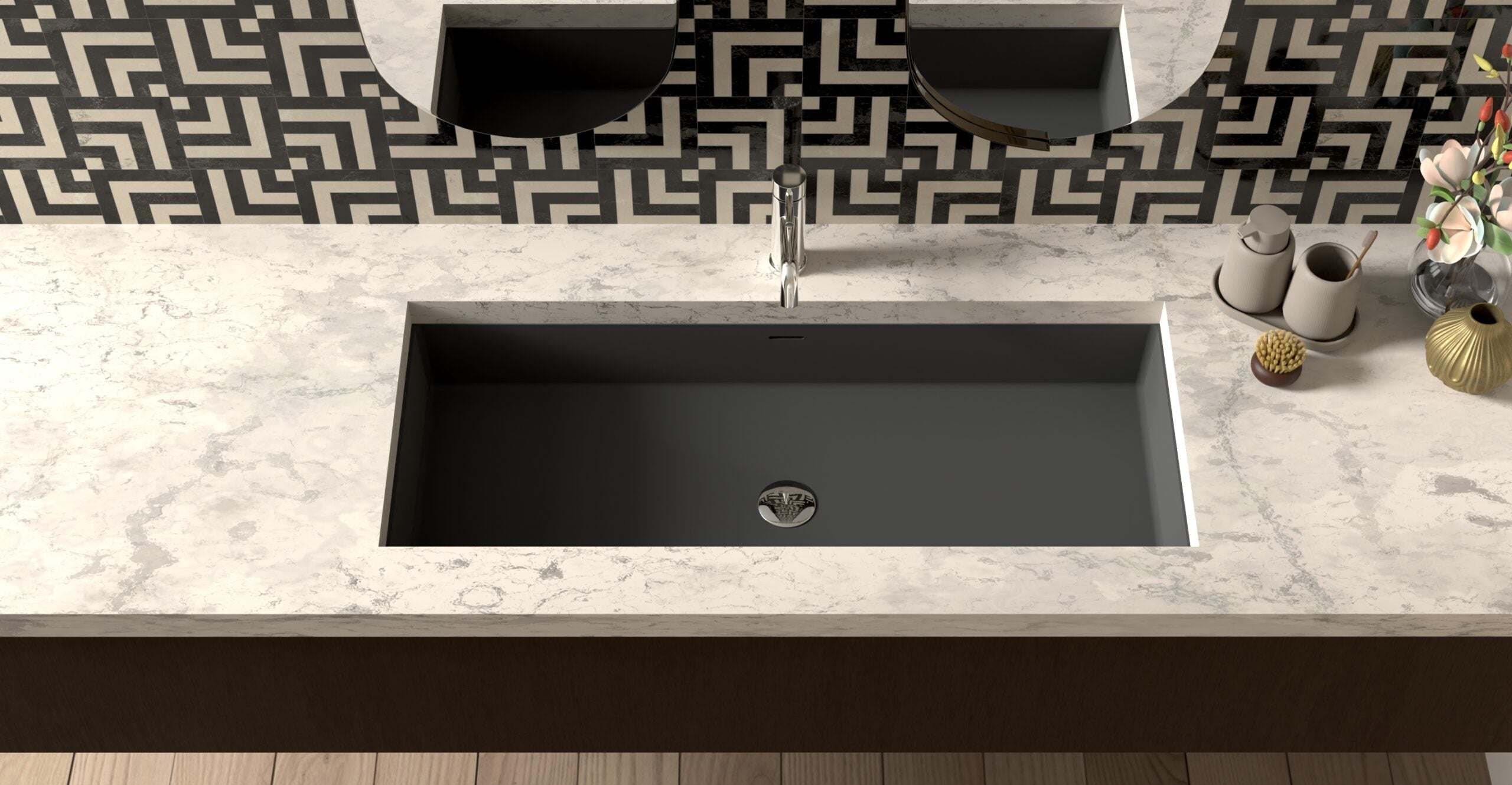 Undermount Sink UB-05-XL-BLK