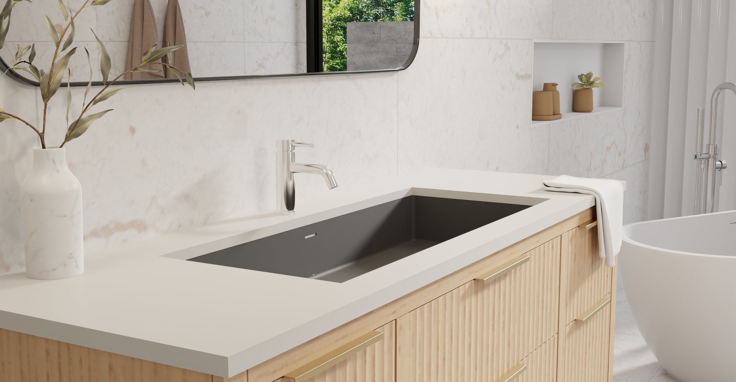 Undermount Sink UB-05-XL-BLK