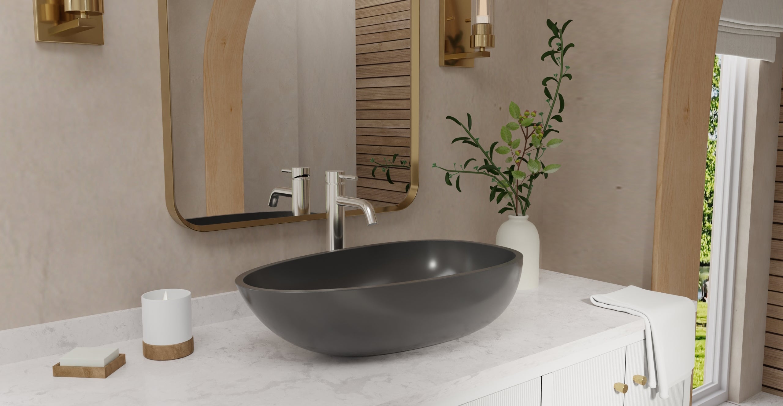 Countertop Sink WB-01-BLK