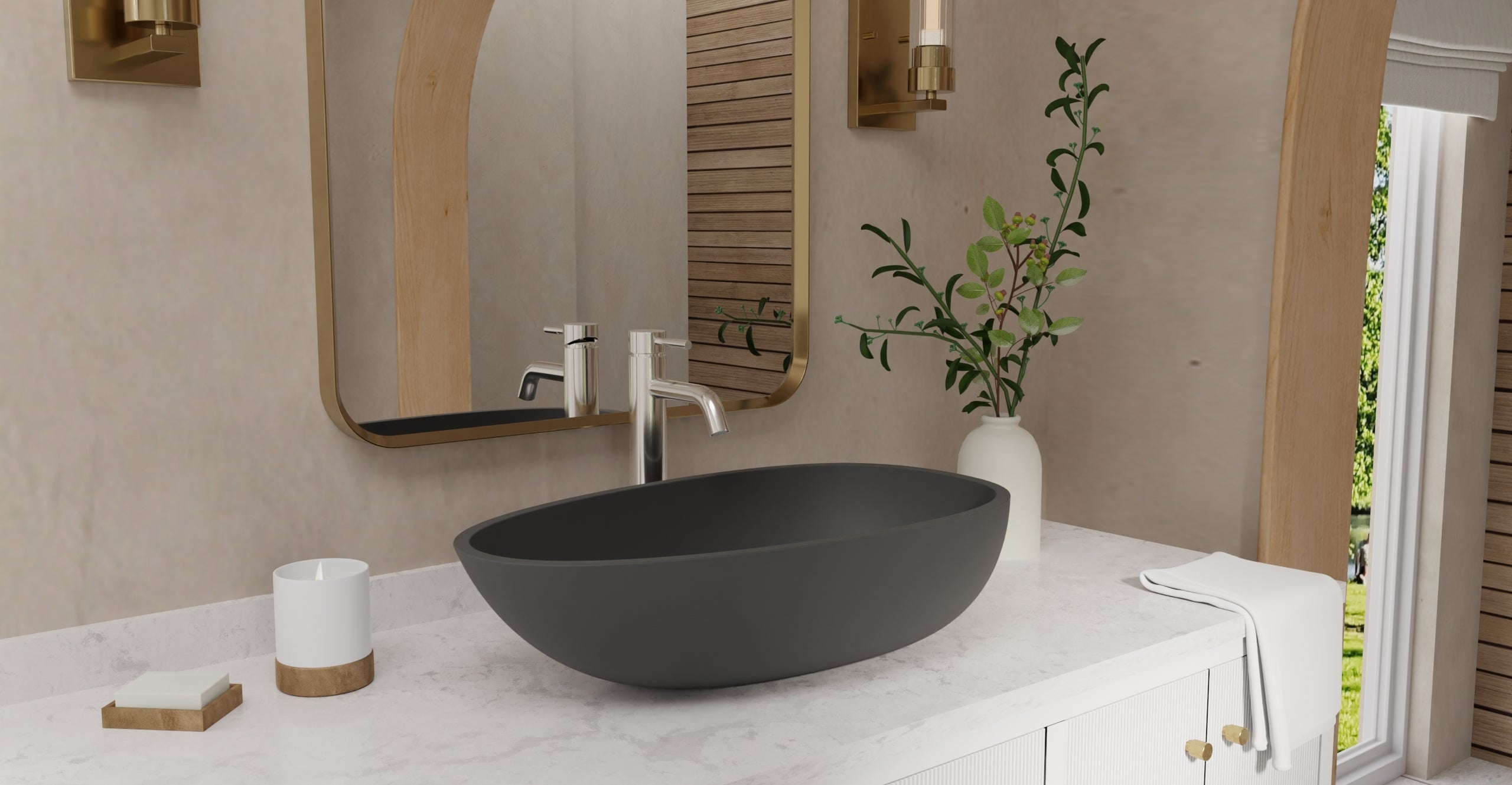 Countertop Sink WB-01-BLK