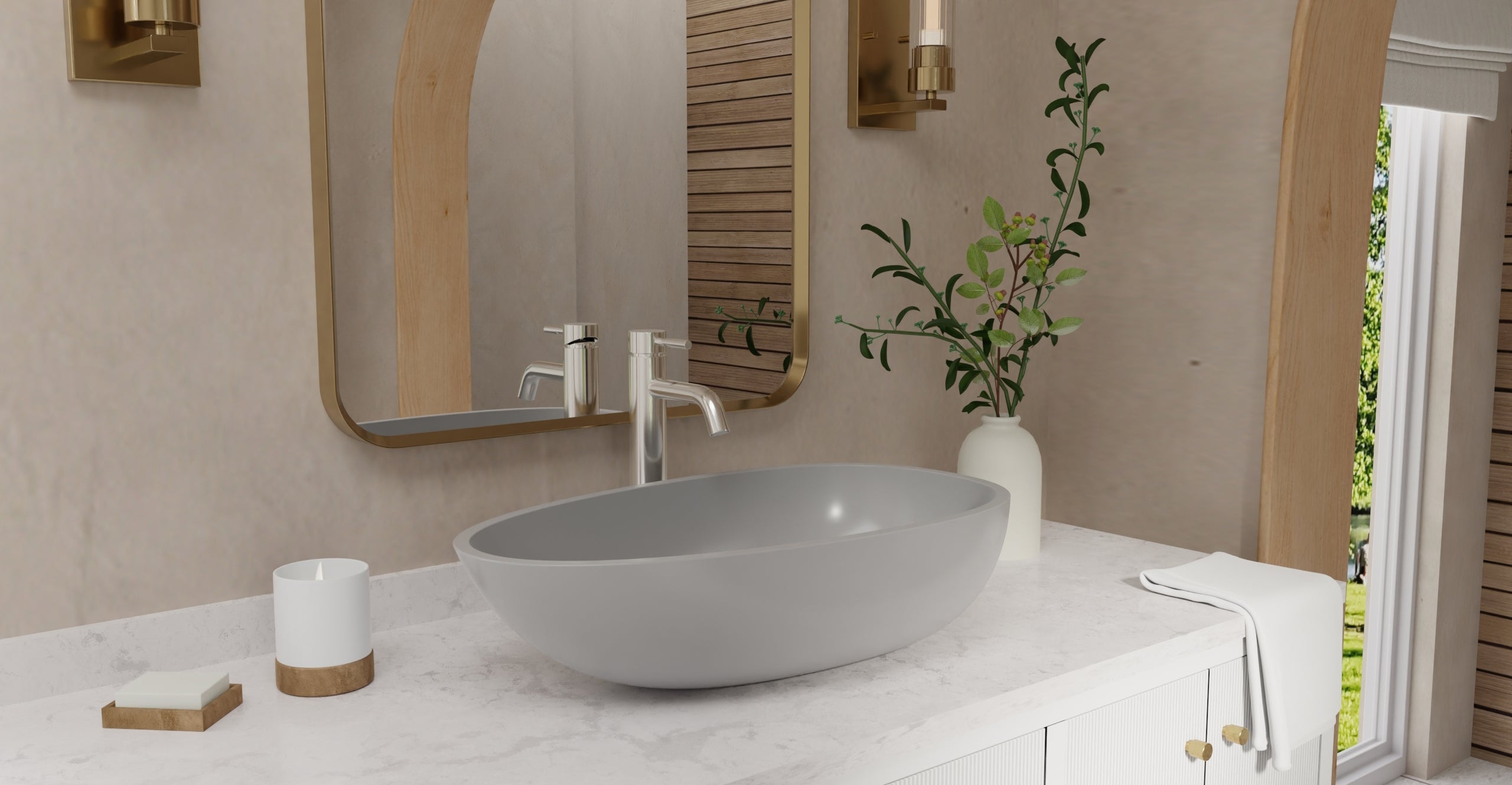 Countertop Sink WB-01-GRY