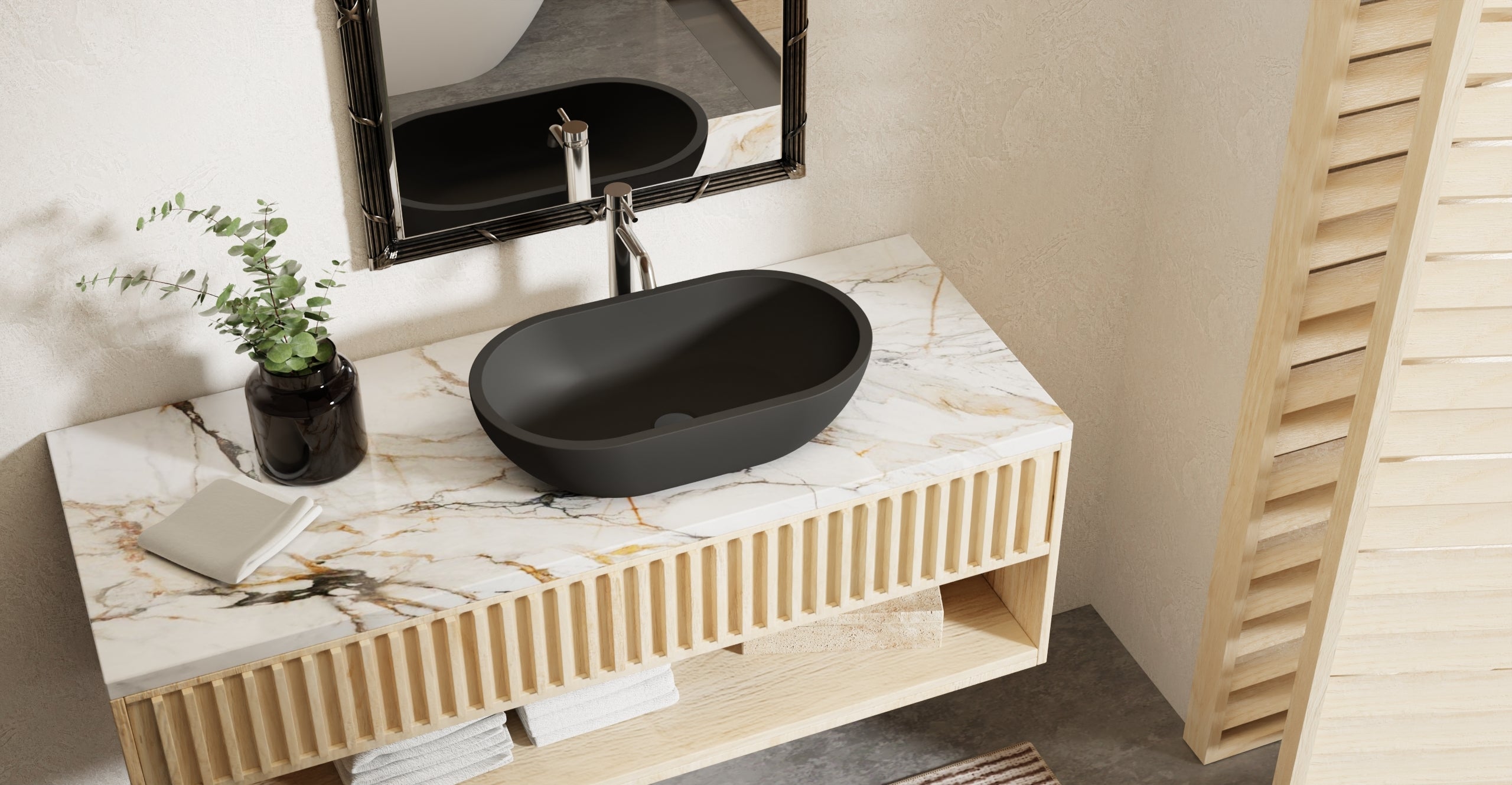 Countertop Sink WB-02-BLK