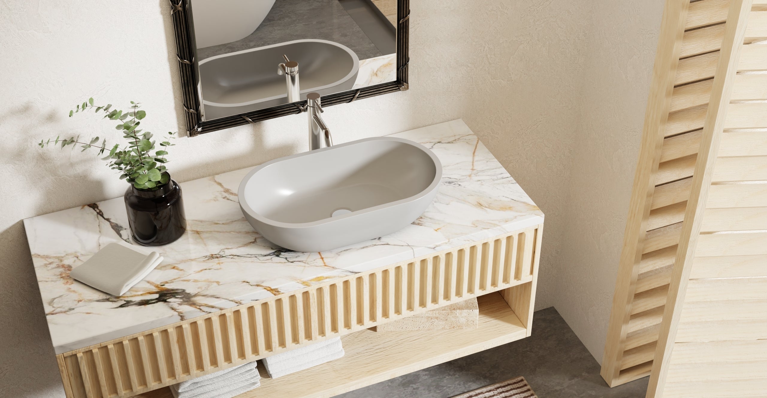Countertop Sink WB-02-GRY