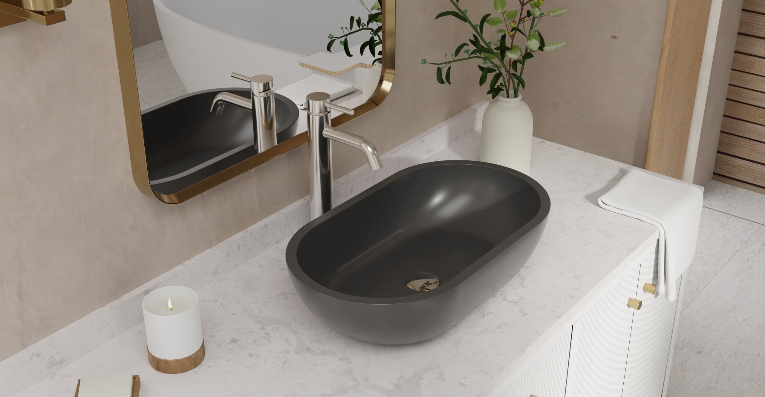 Countertop Sink WB-02-BLK