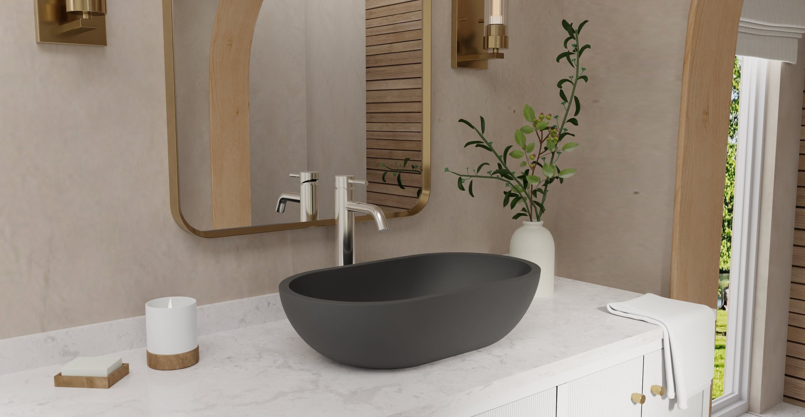 Countertop Sink WB-02-BLK