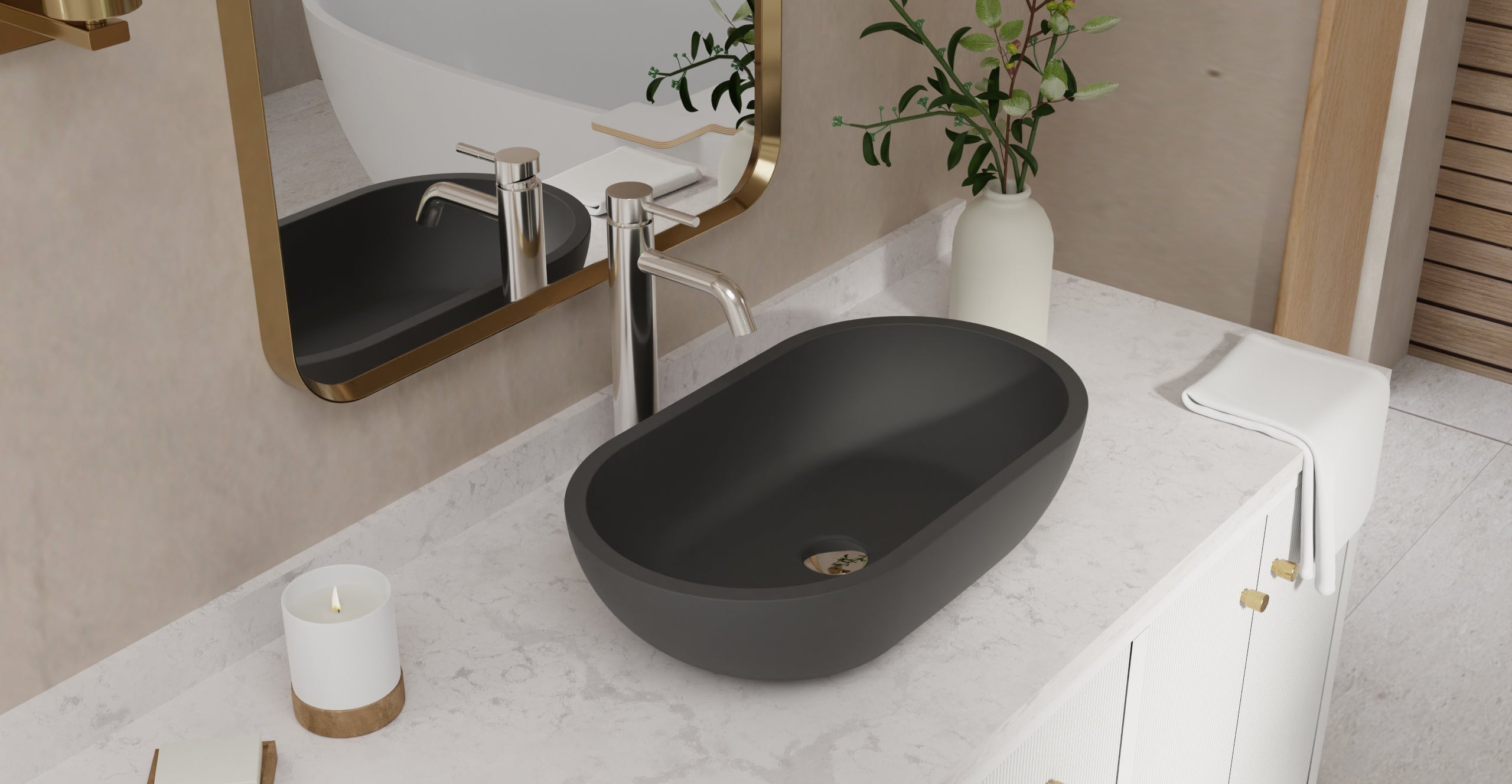 Countertop Sink WB-02-BLK