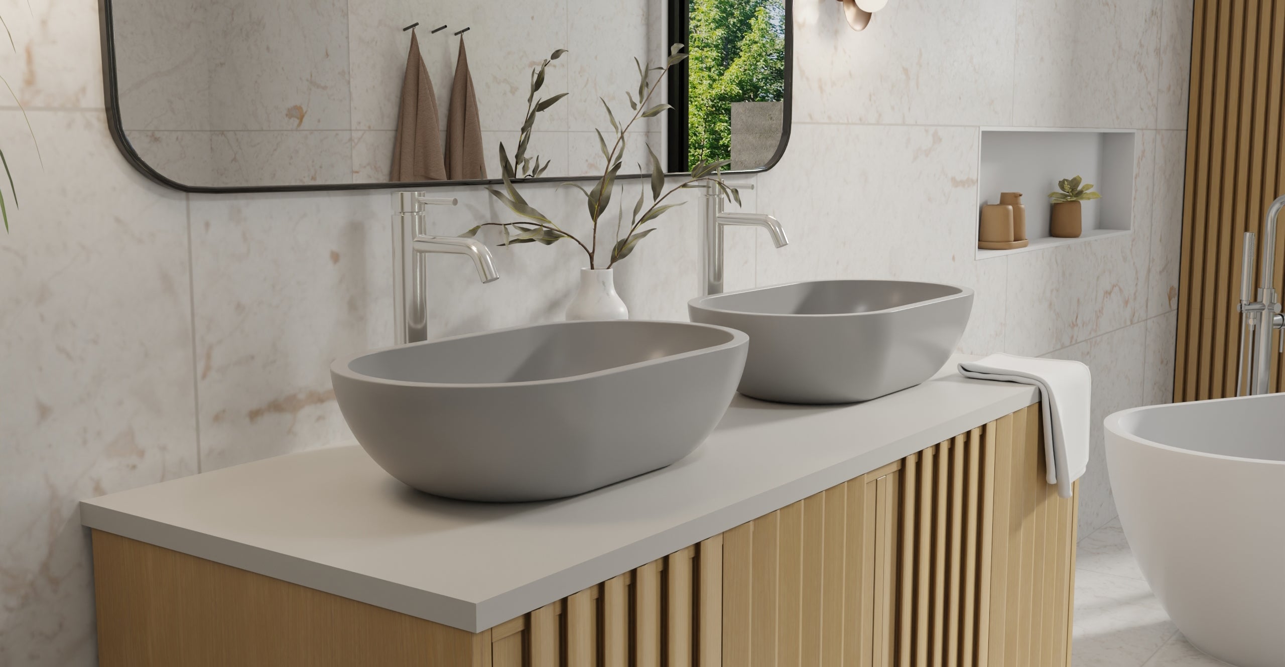 Countertop Sink WB-02-GRY
