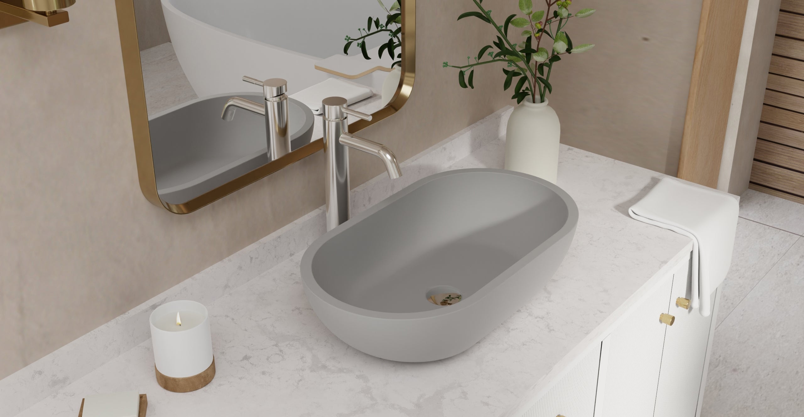 Countertop Sink WB-02-GRY