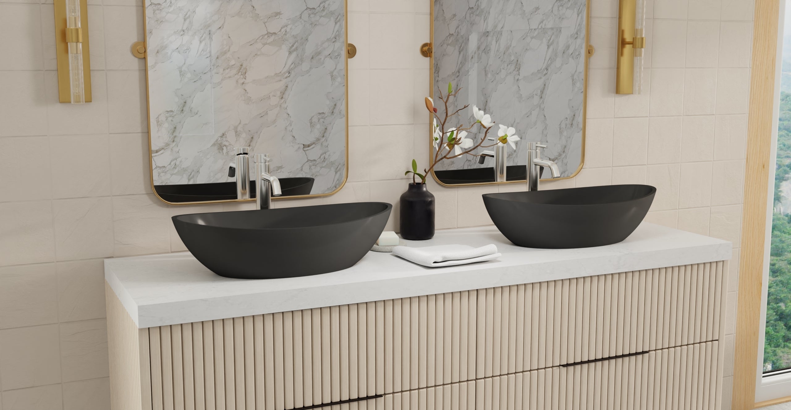 Countertop Sink WB-03-BLK