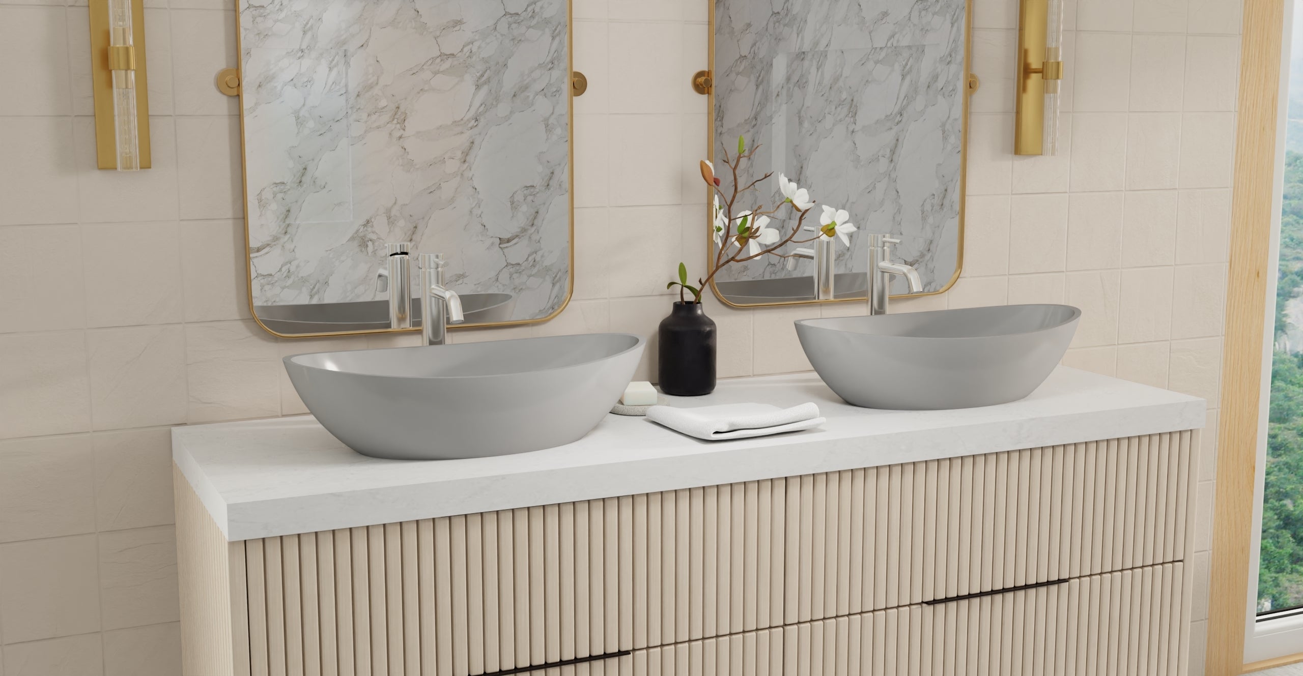 Countertop Sink WB-03-GRY