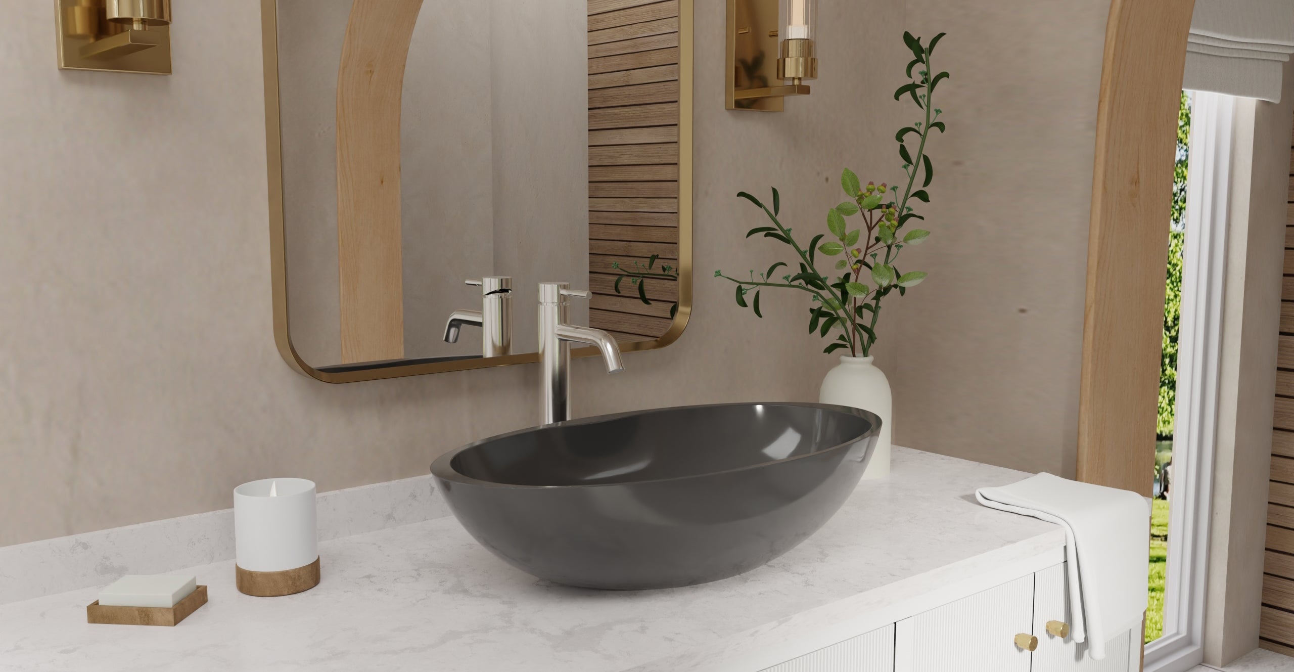 Countertop Sink WB-04-BLK
