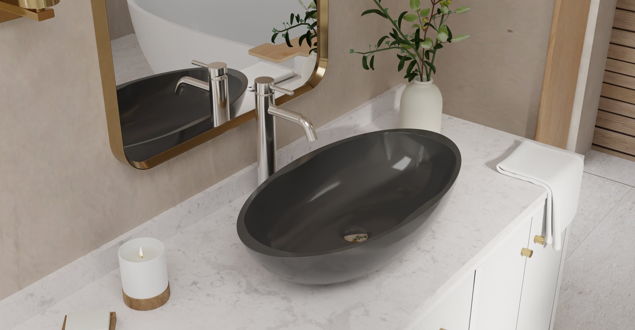 Countertop Sink WB-04-BLK