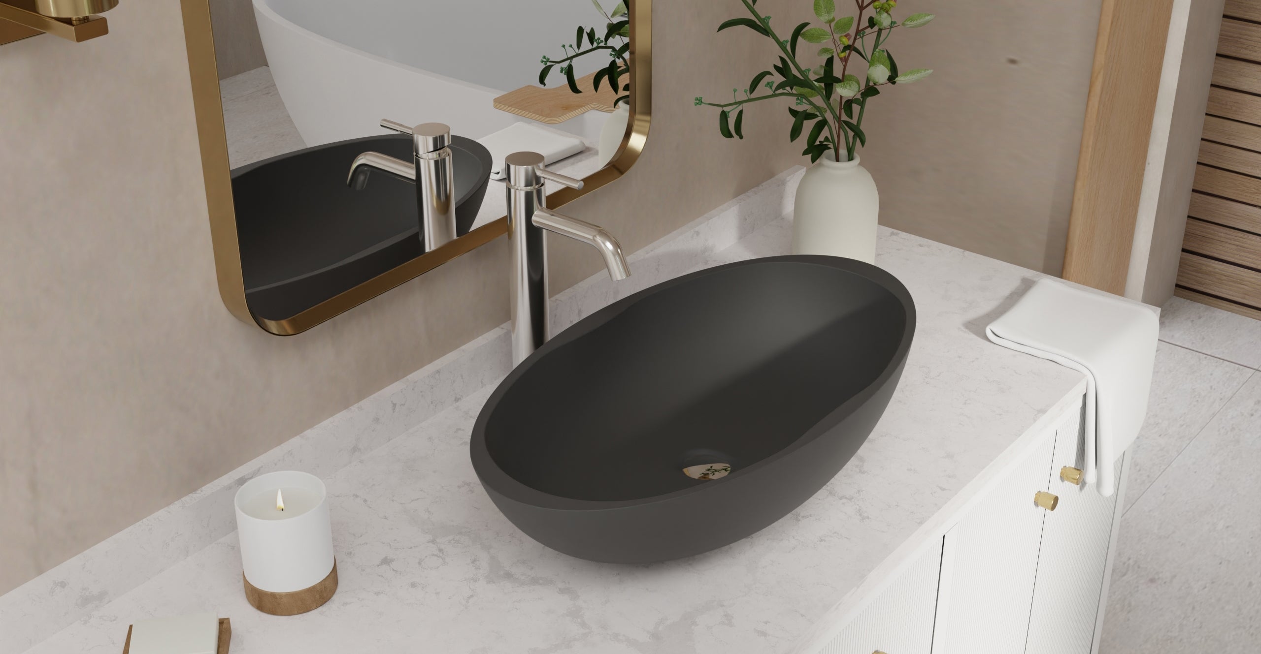 Countertop Sink WB-04-BLK