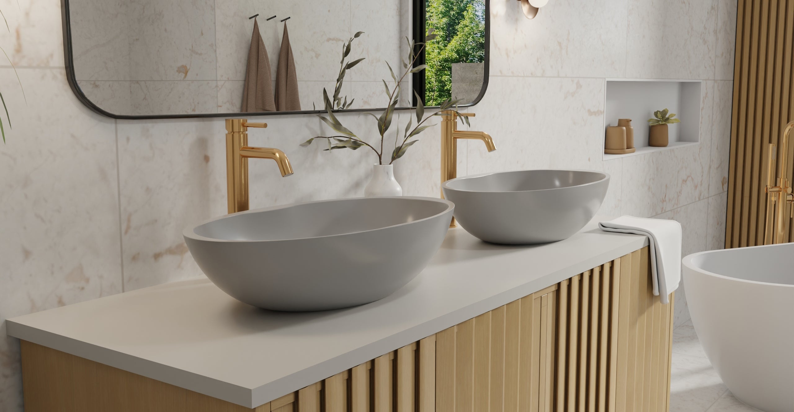 Countertop Sink WB-04-GRY