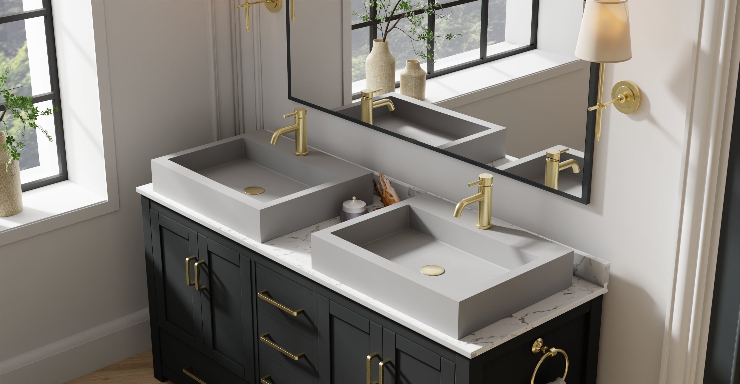 Countertop Sink WB-05-M-GRY
