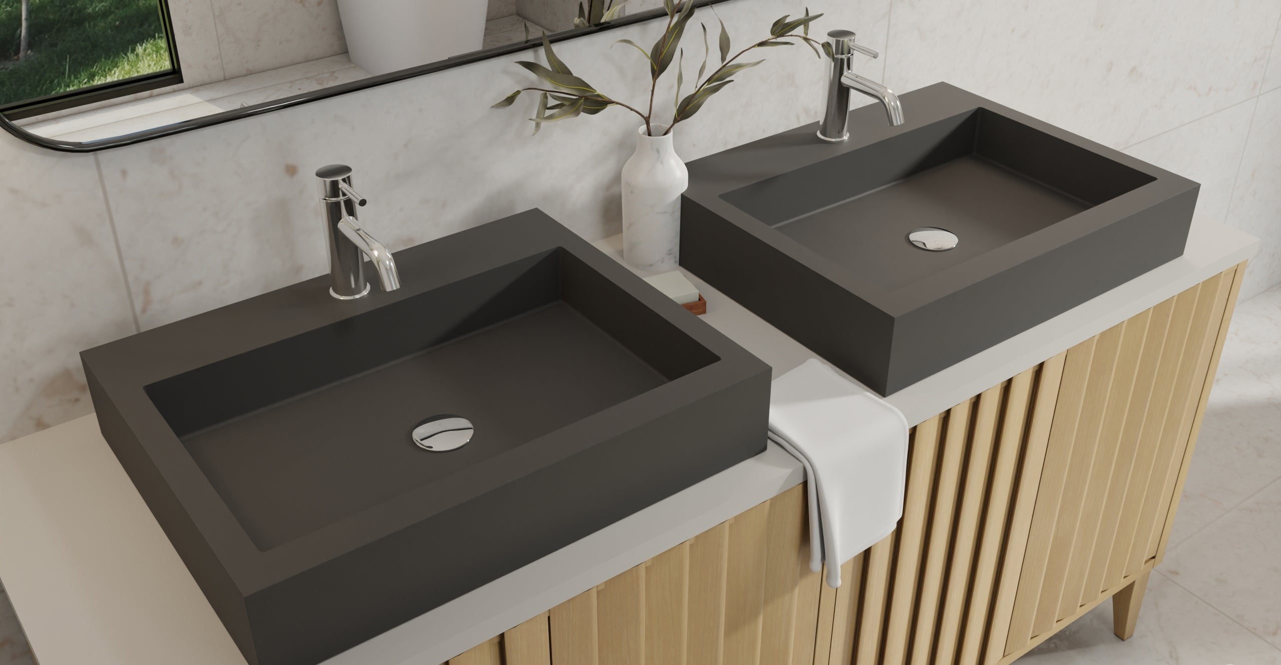Countertop Sink WB-05-M-BLK