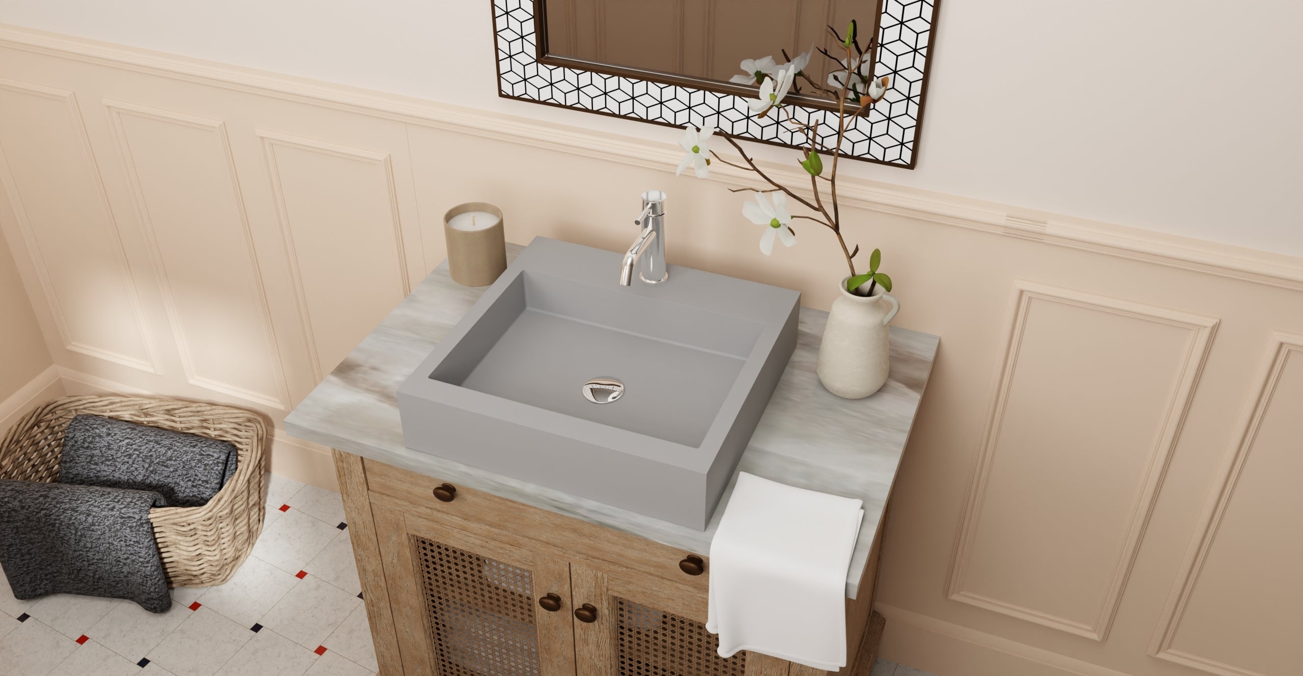 Countertop Sink WB-05-S-GRY