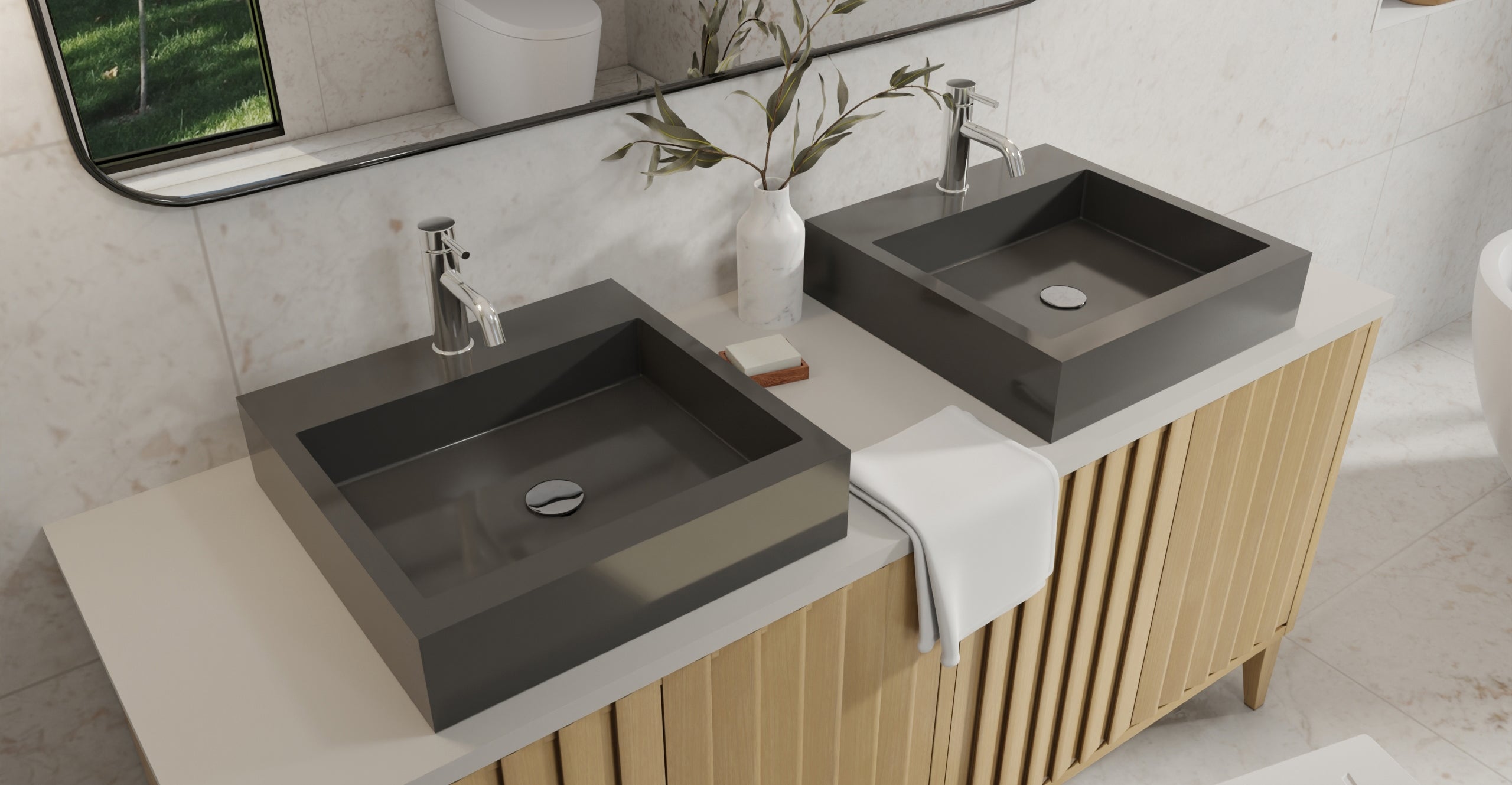 Countertop Sink WB-05-S-BLK