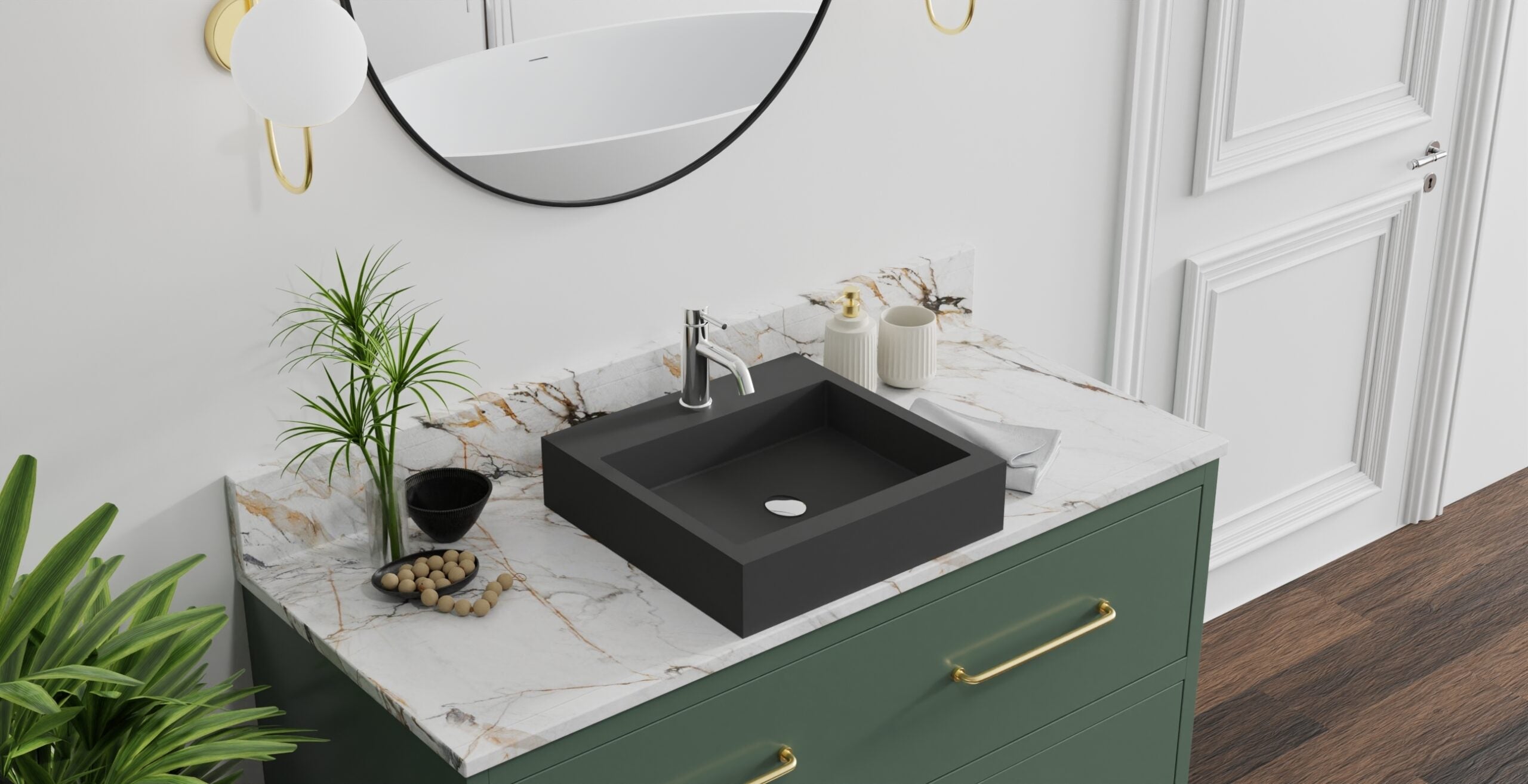 Countertop Sink WB-05-S-BLK