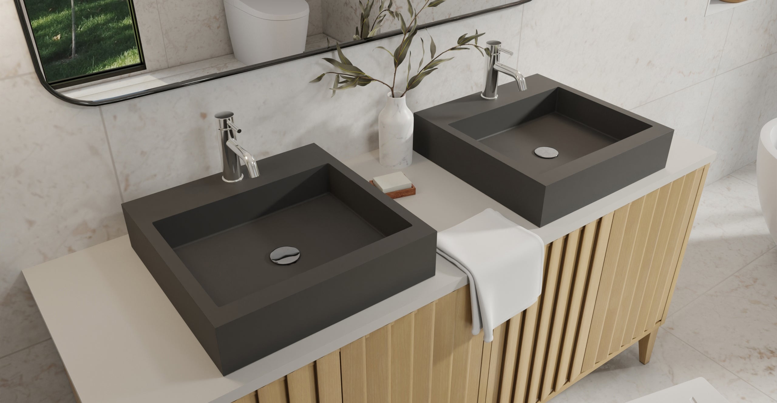 Countertop Sink WB-05-S-BLK