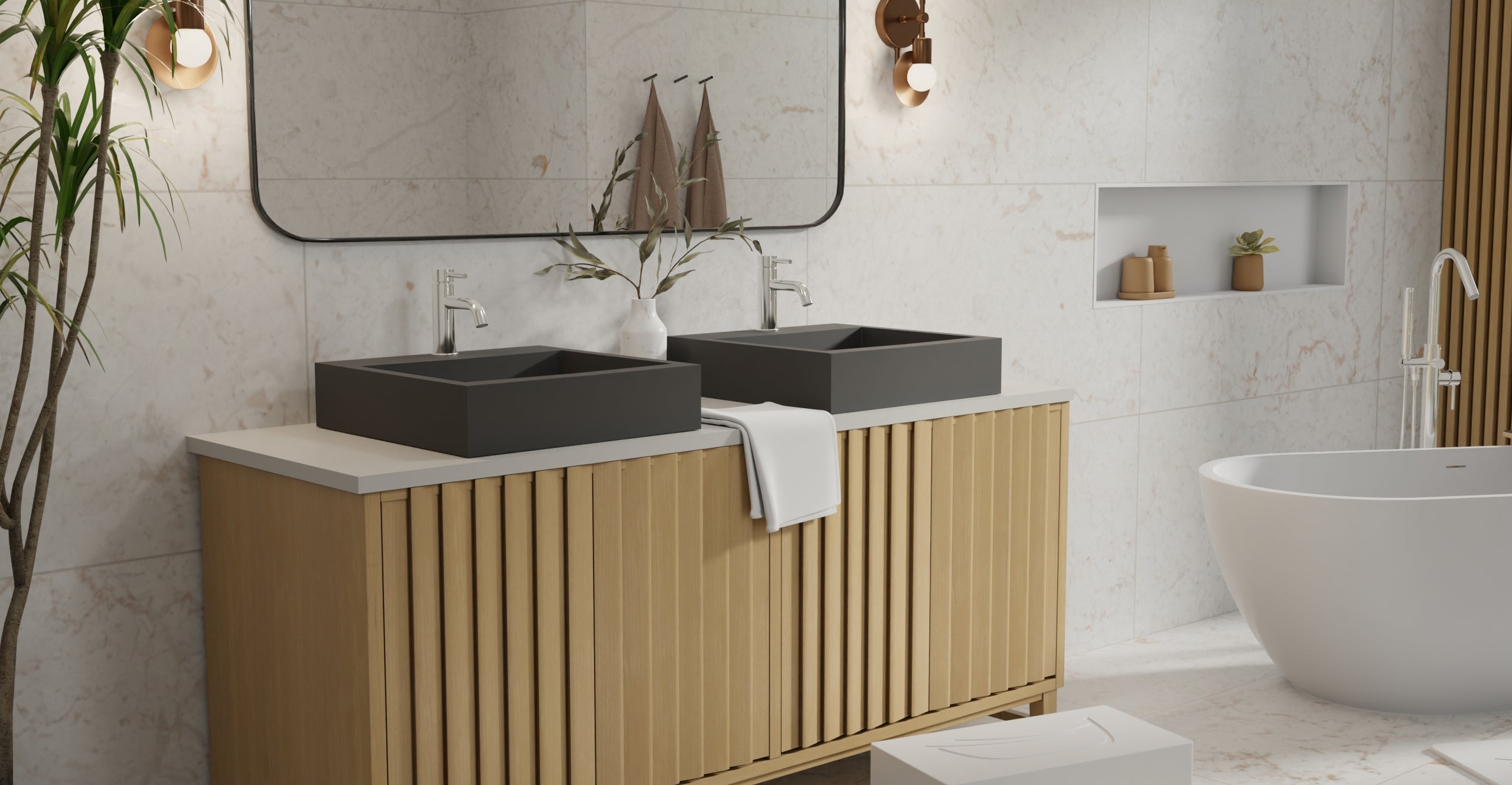 Countertop Sink WB-05-S-BLK