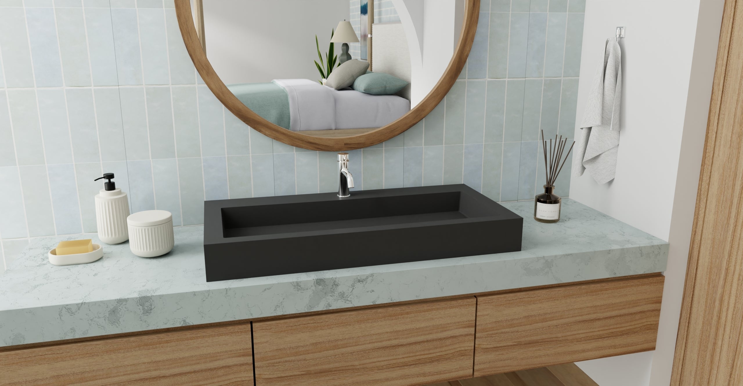 Countertop Sink WB-05-XL-BLK