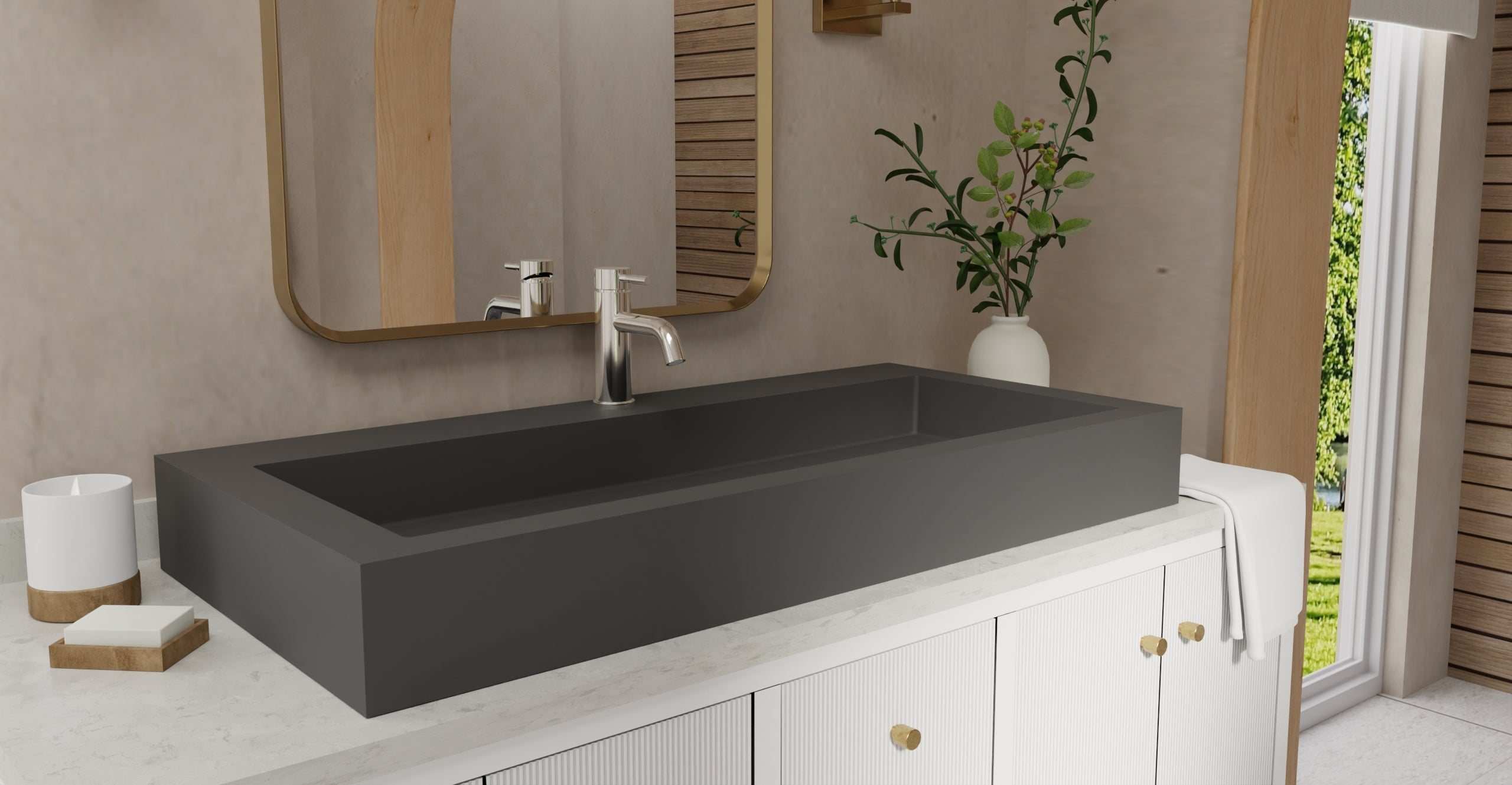 Countertop Sink WB-05-XL-BLK