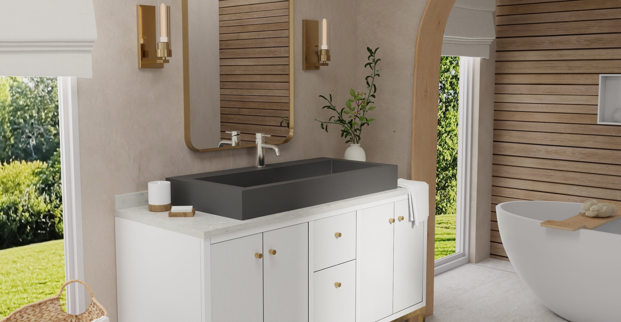 Countertop Sink WB-05-XL-BLK