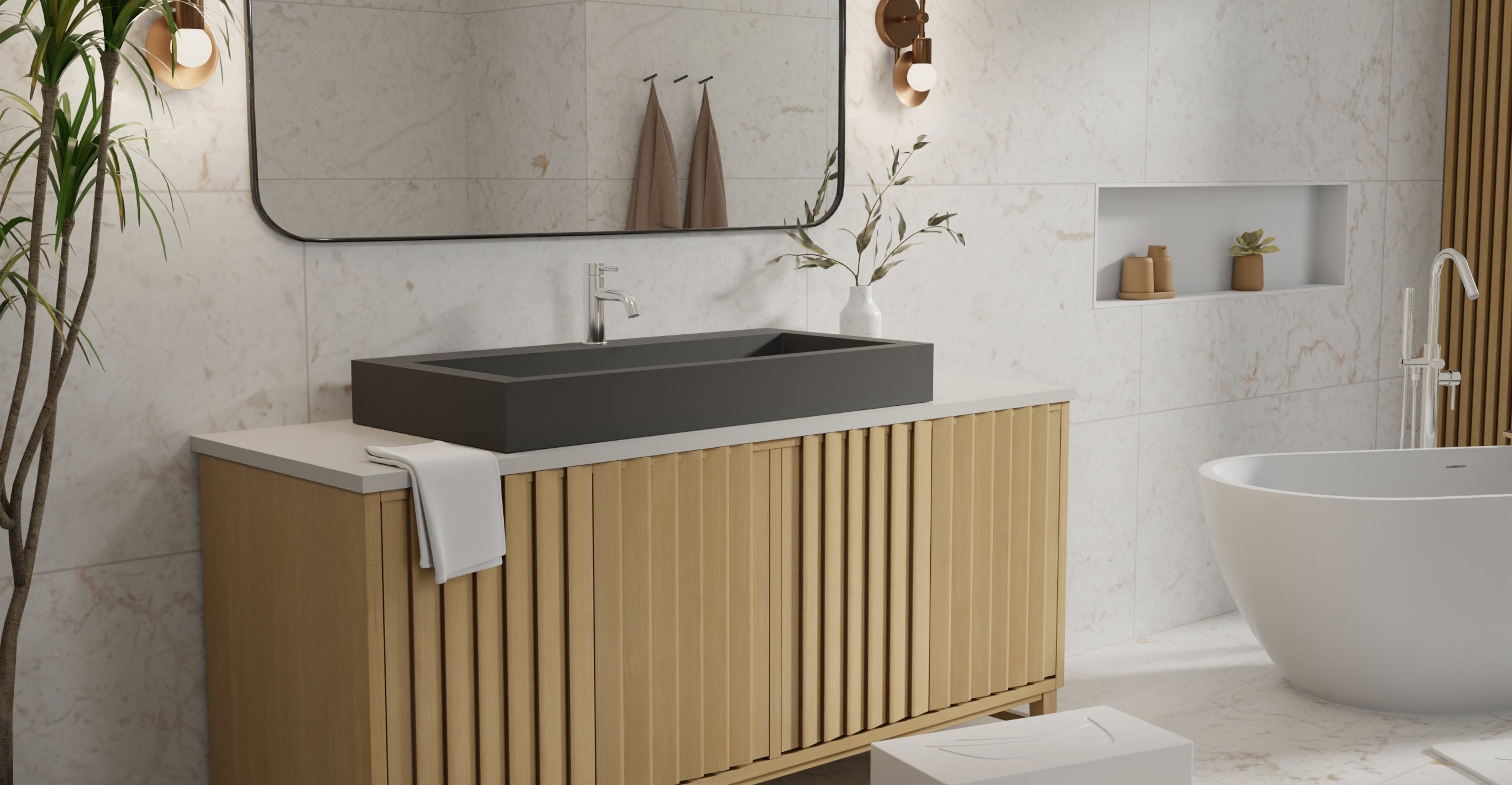 Countertop Sink WB-05-XL-BLK