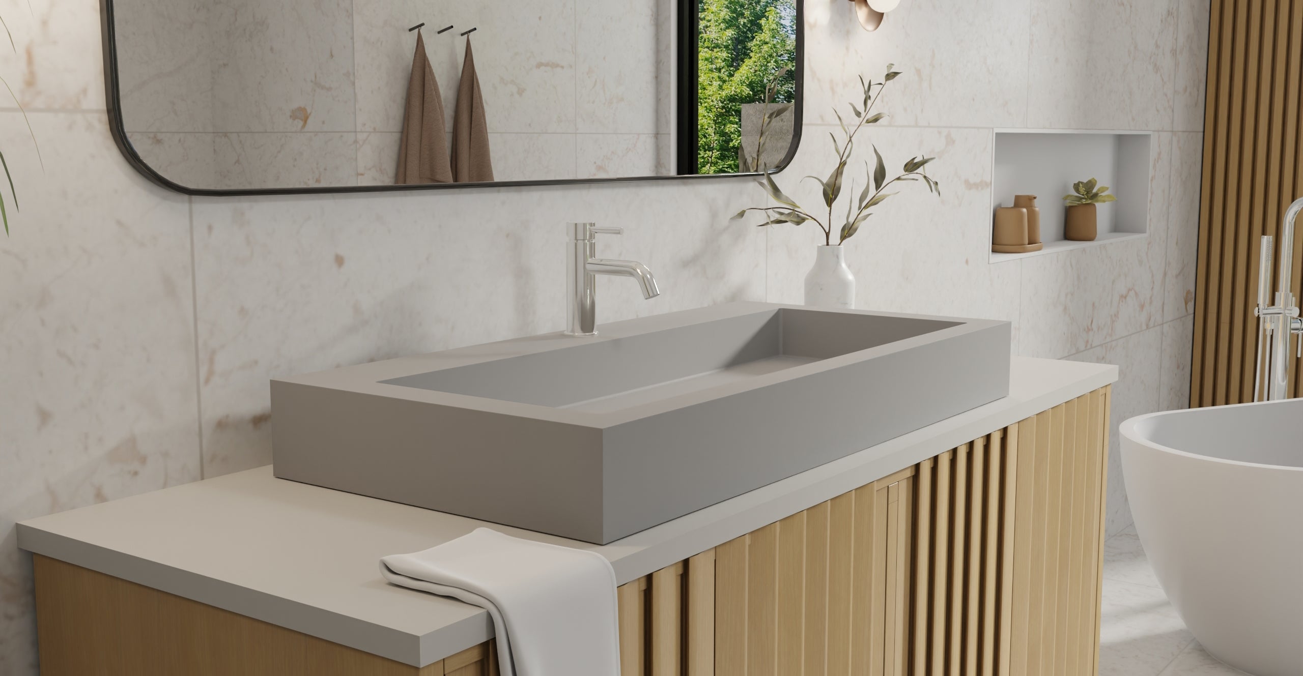 Countertop Sink WB-05-XL-GRY