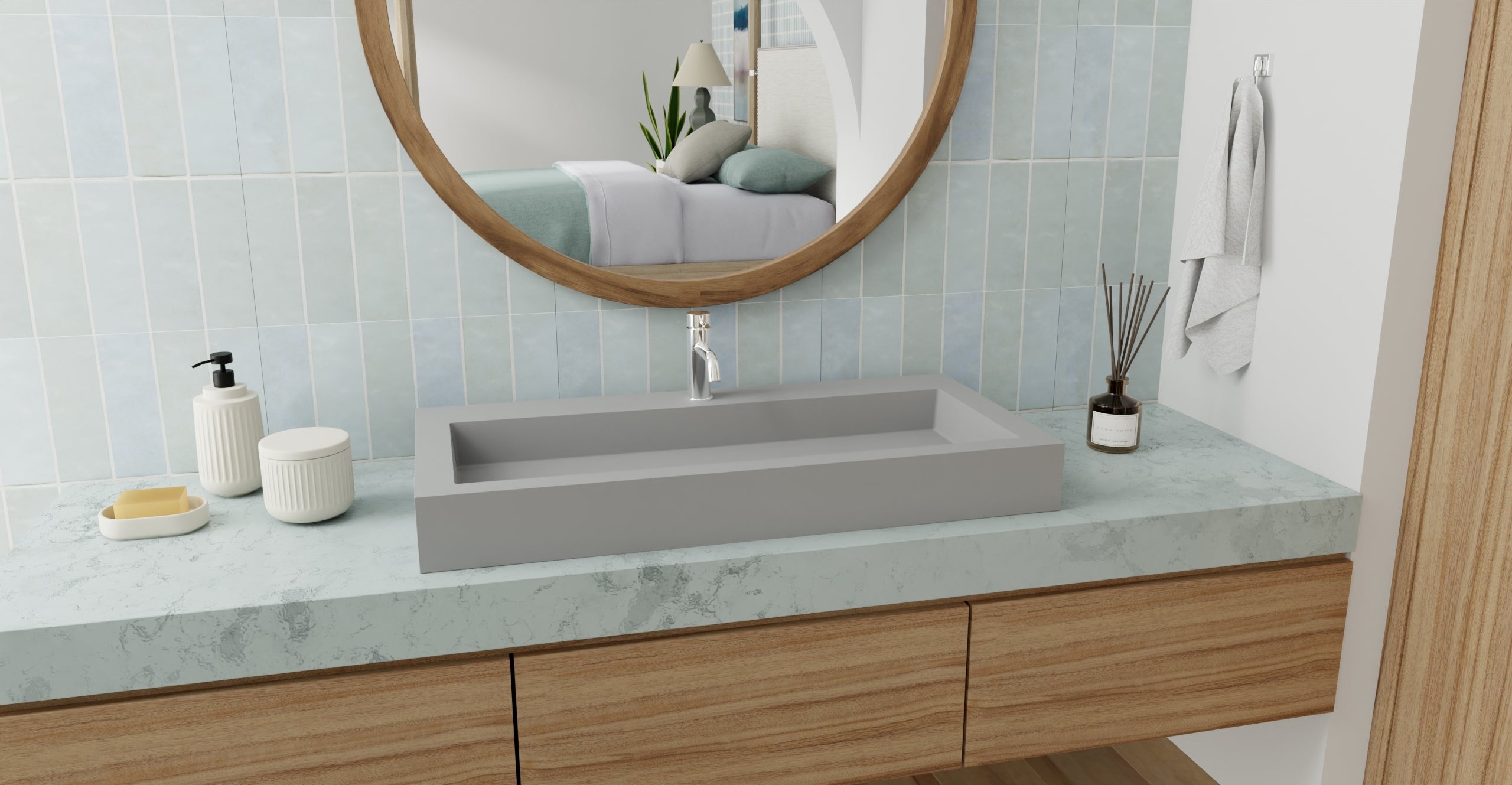 Countertop Sink WB-05-XL-GRY