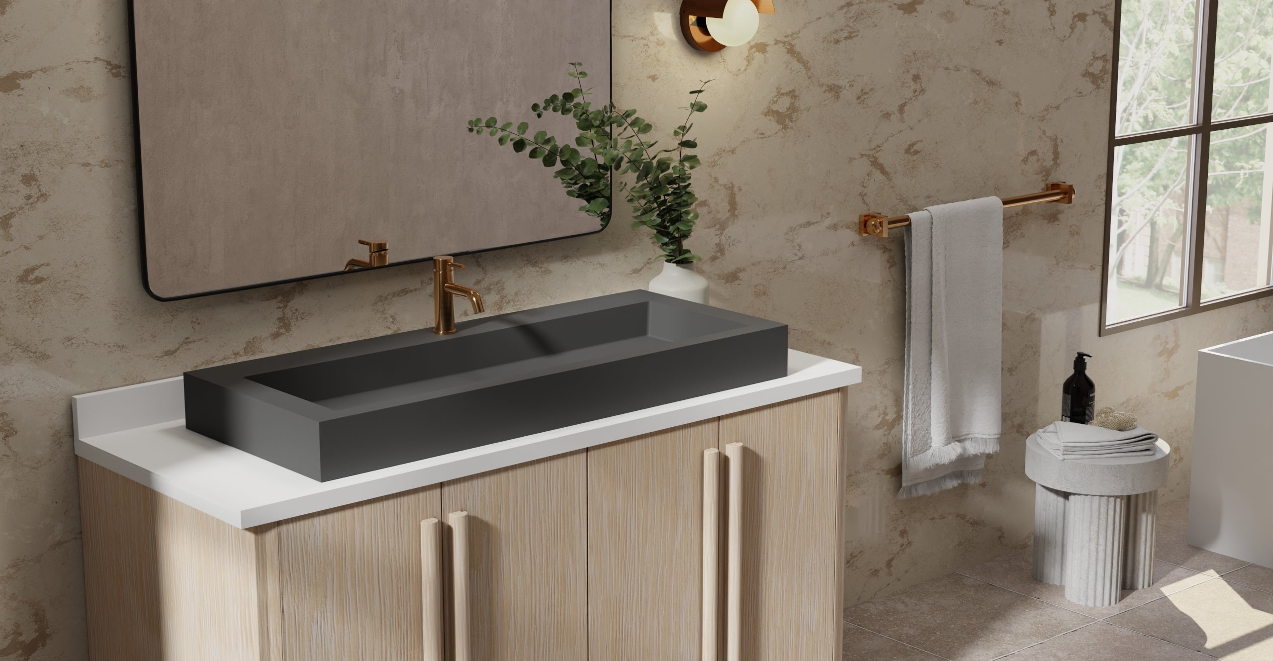 Countertop Sink WB-05-XXL-BLK