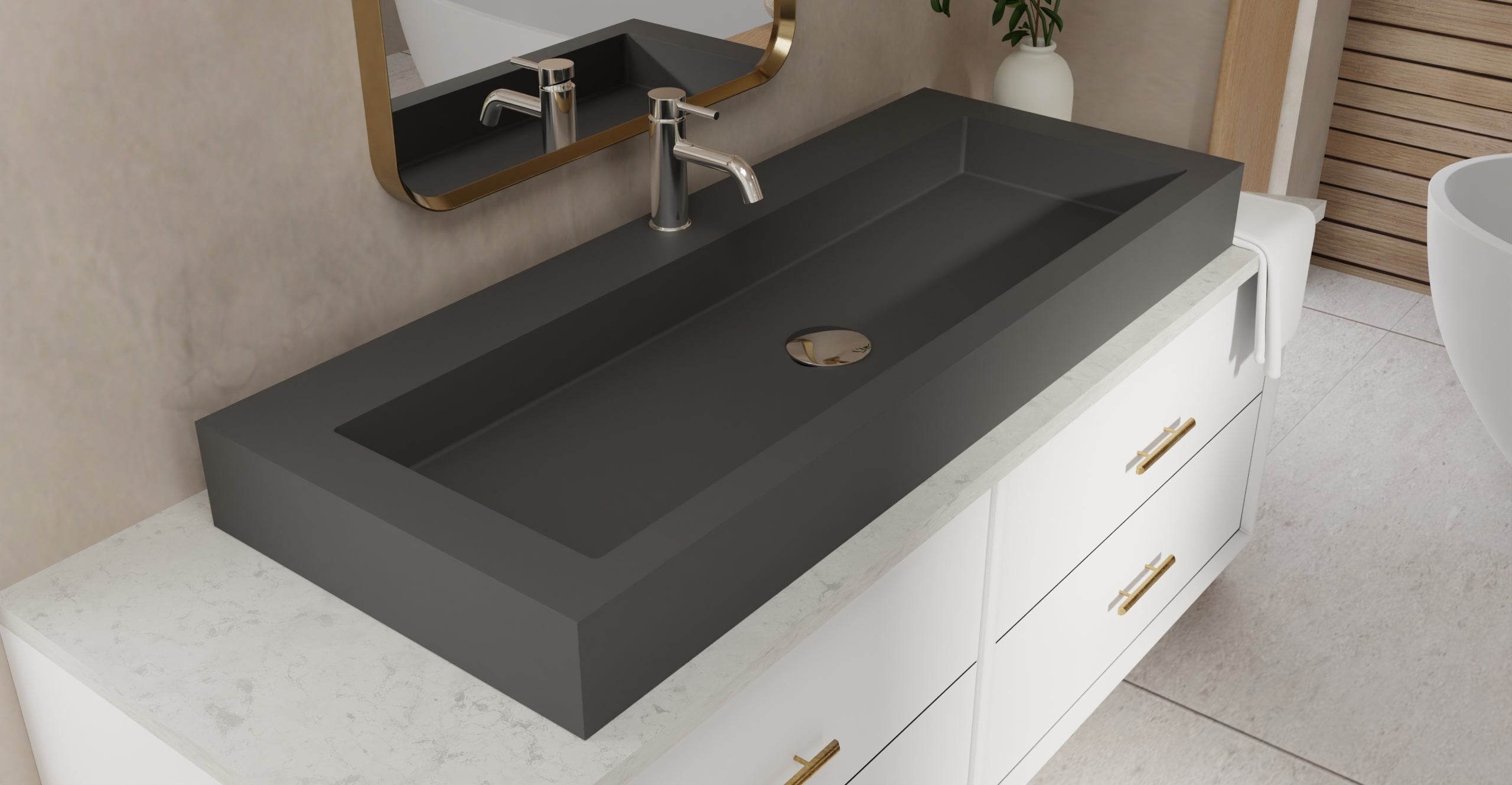 Countertop Sink WB-05-XXL-BLK