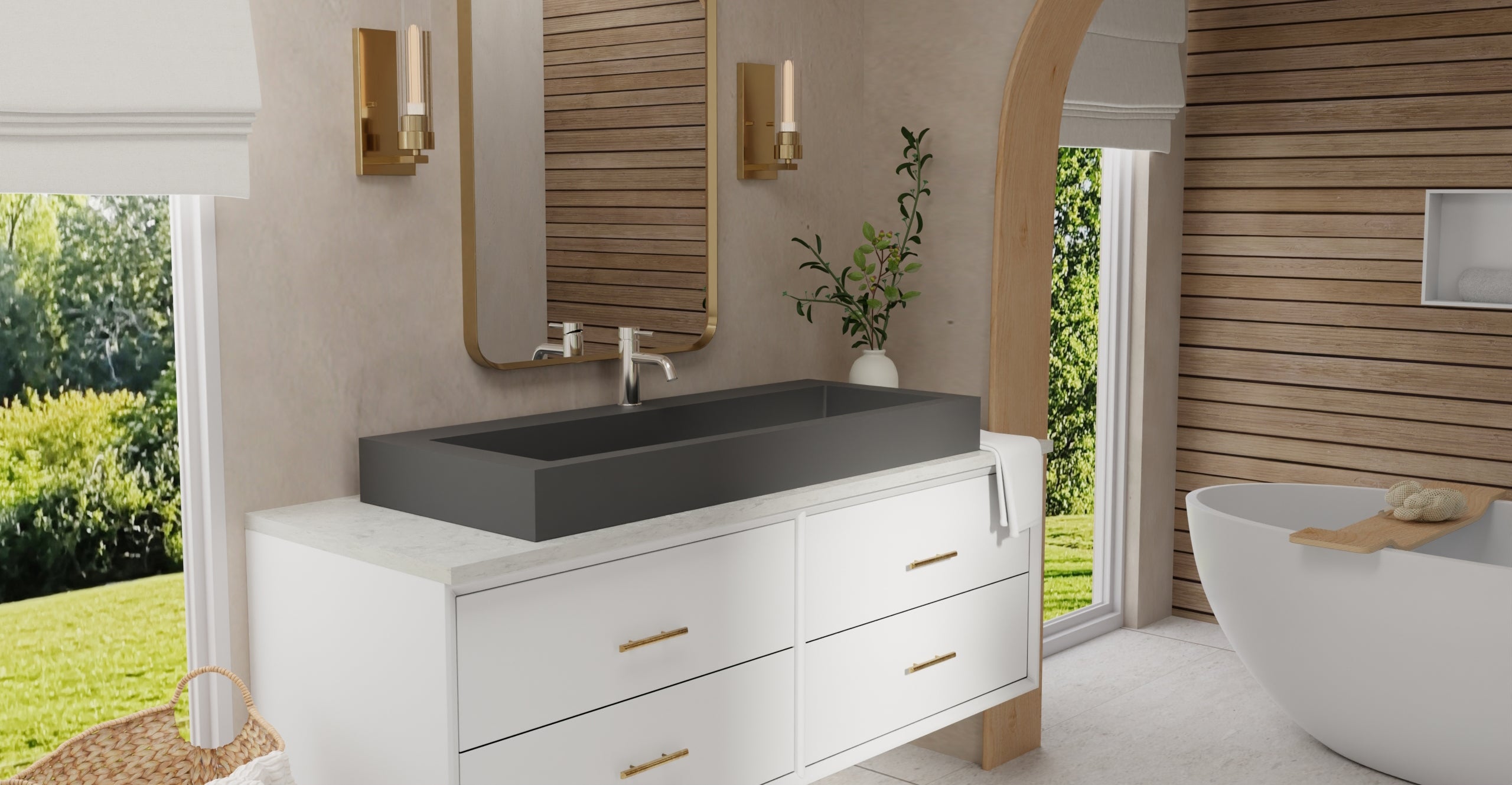 Countertop Sink WB-05-XXL-BLK