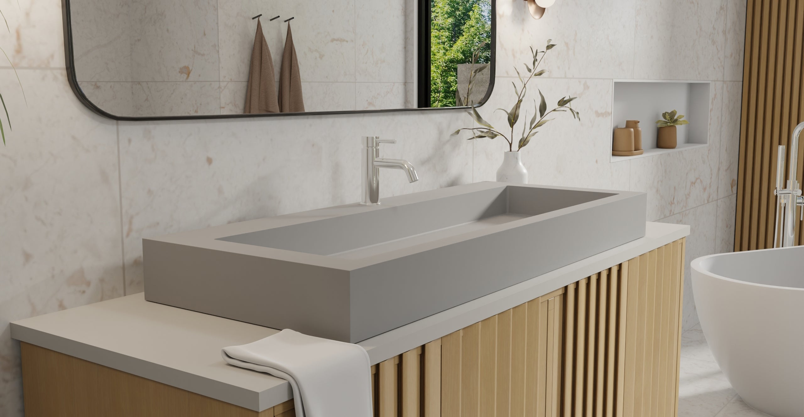 Countertop Sink WB-05-XXL-GRY