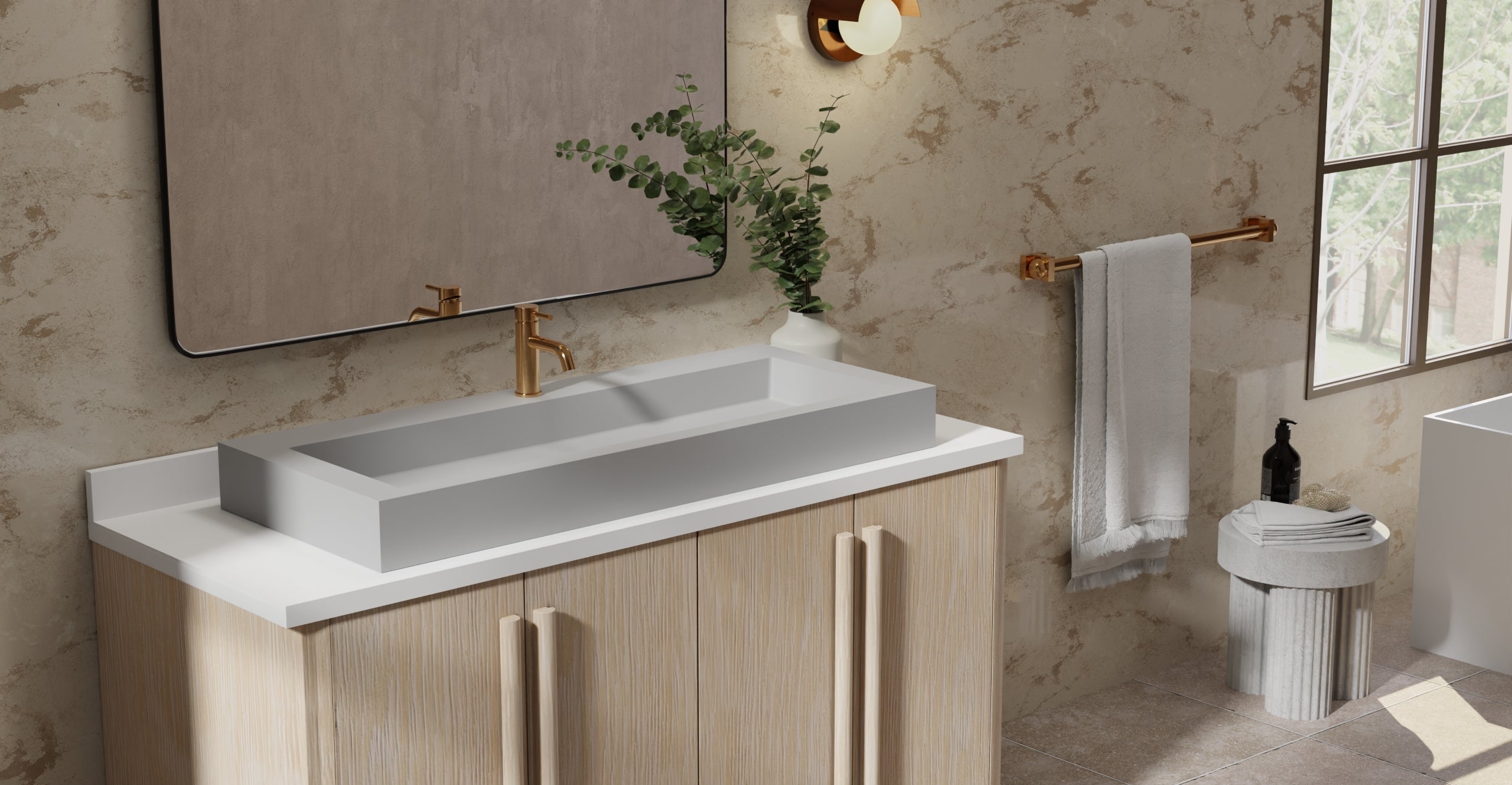 Countertop Sink WB-05-XXL-GRY