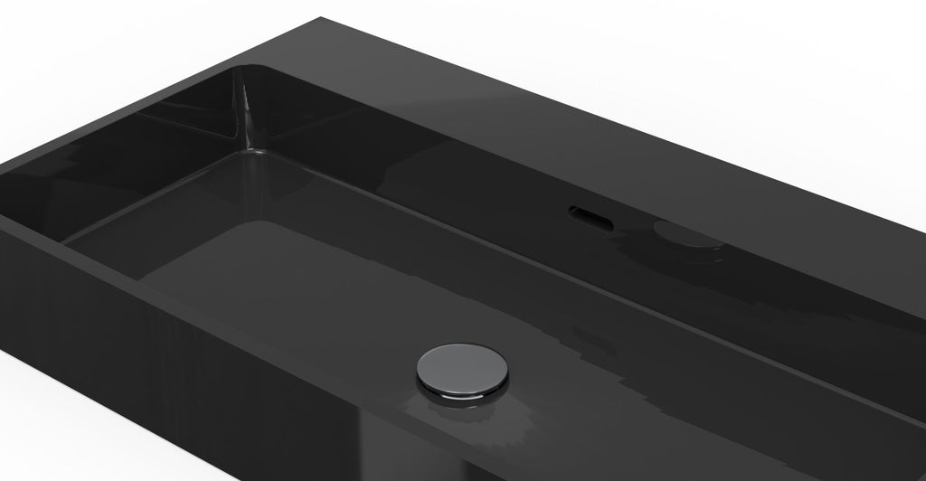 Wall Mounted Sink WT-01-L-BLK