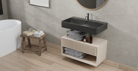 Wall Mounted Sink WT-01-L-BLK