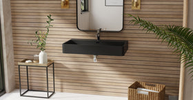 Wall Mounted Sink WT-01-L-BLK