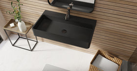 Wall Mounted Sink WT-01-L-BLK