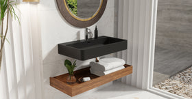 Wall Mounted Sink WT-01-L-BLK