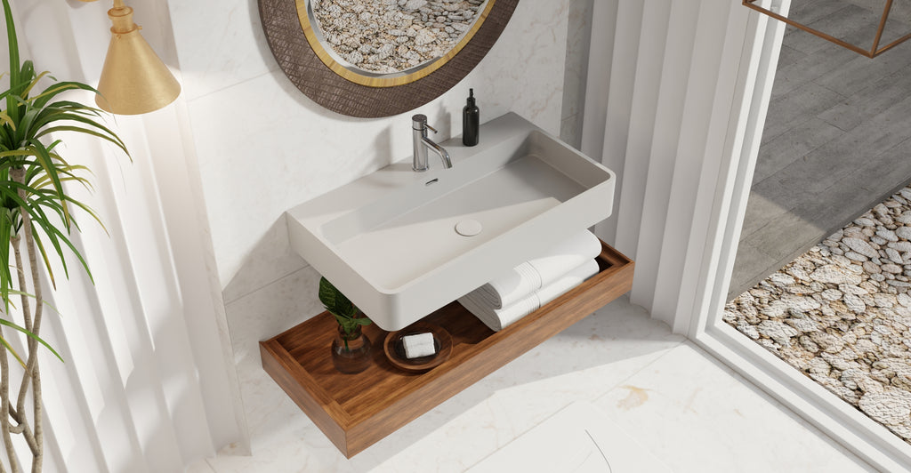 Wall Mounted Sink WT-01-L-GRY