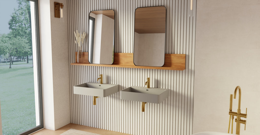 Wall Mounted Sink WT-01-M-GRY