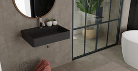 Wall Mounted Sink WT-01-M-BLK