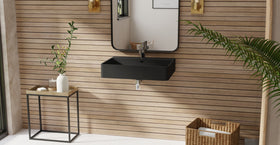 Wall Mounted Sink WT-01-M-BLK