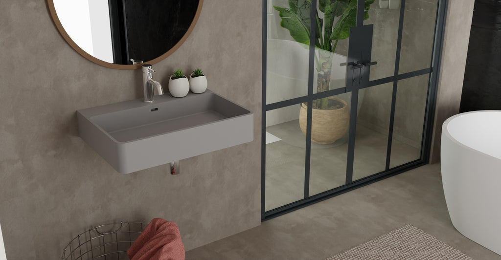 Wall Mounted Sink WT-01-M-GRY