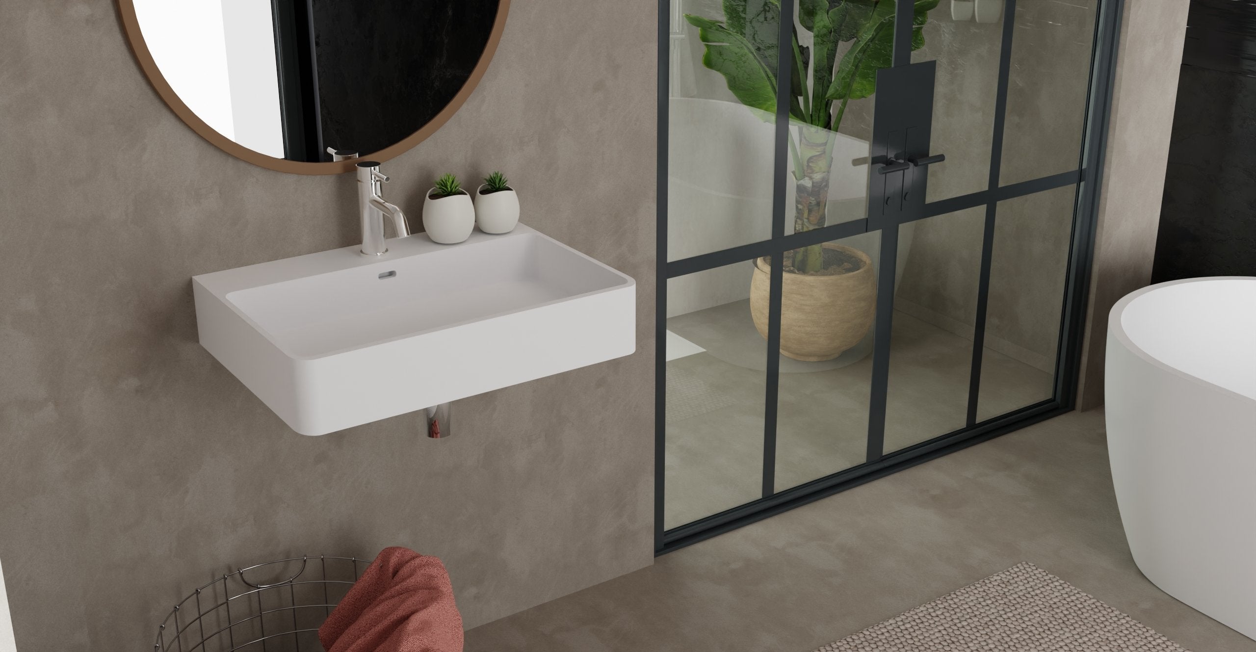 Wall Mounted Sink WT-01-M