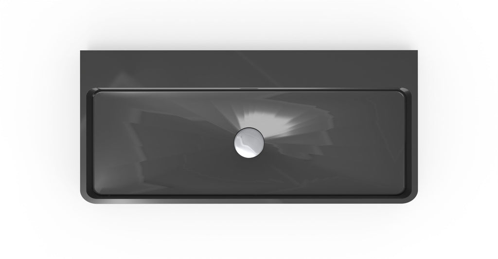 Wall Mounted Sink WT-01-XL-BLK