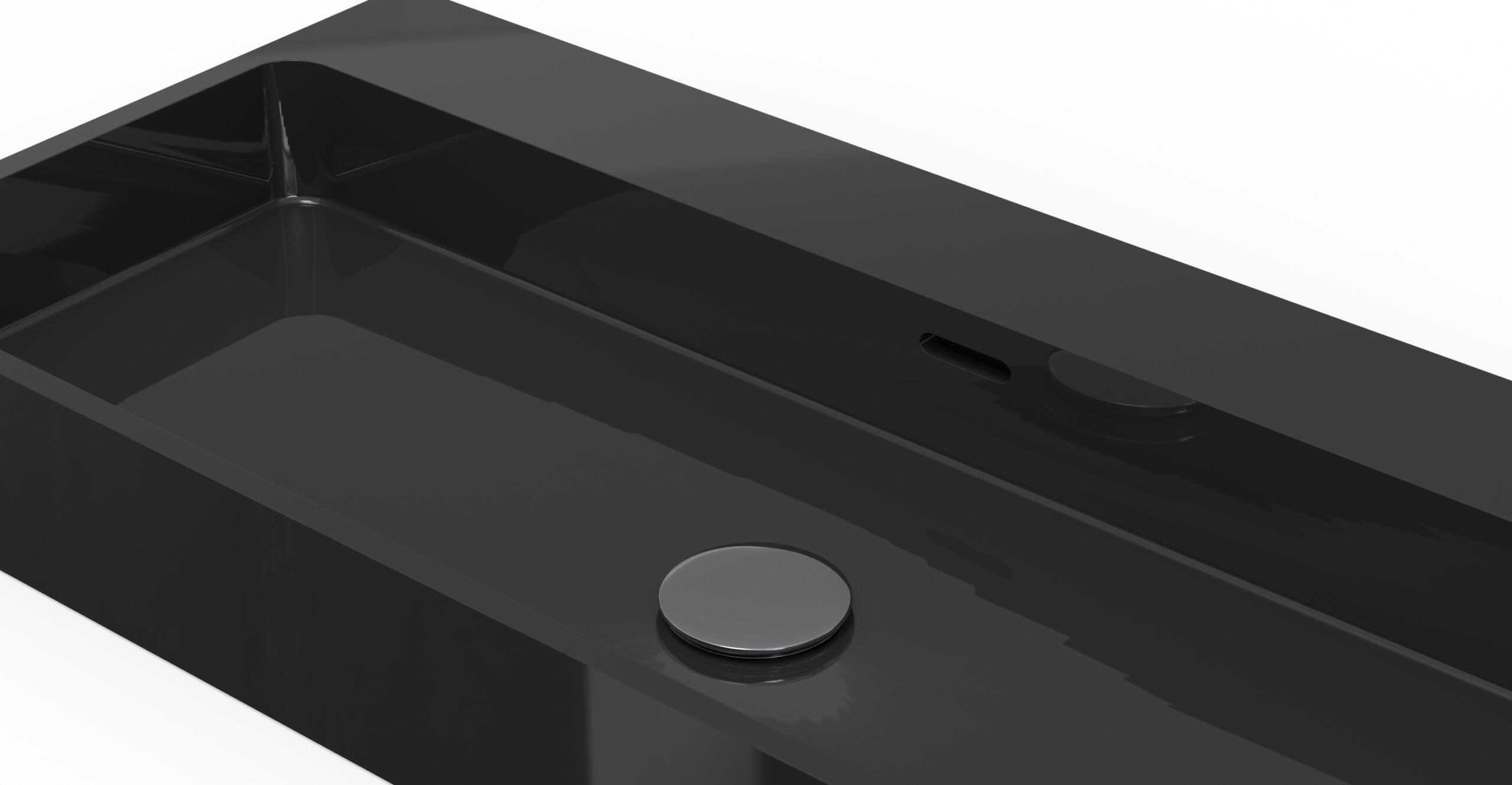 Wall Mounted Sink WT-01-XL-BLK